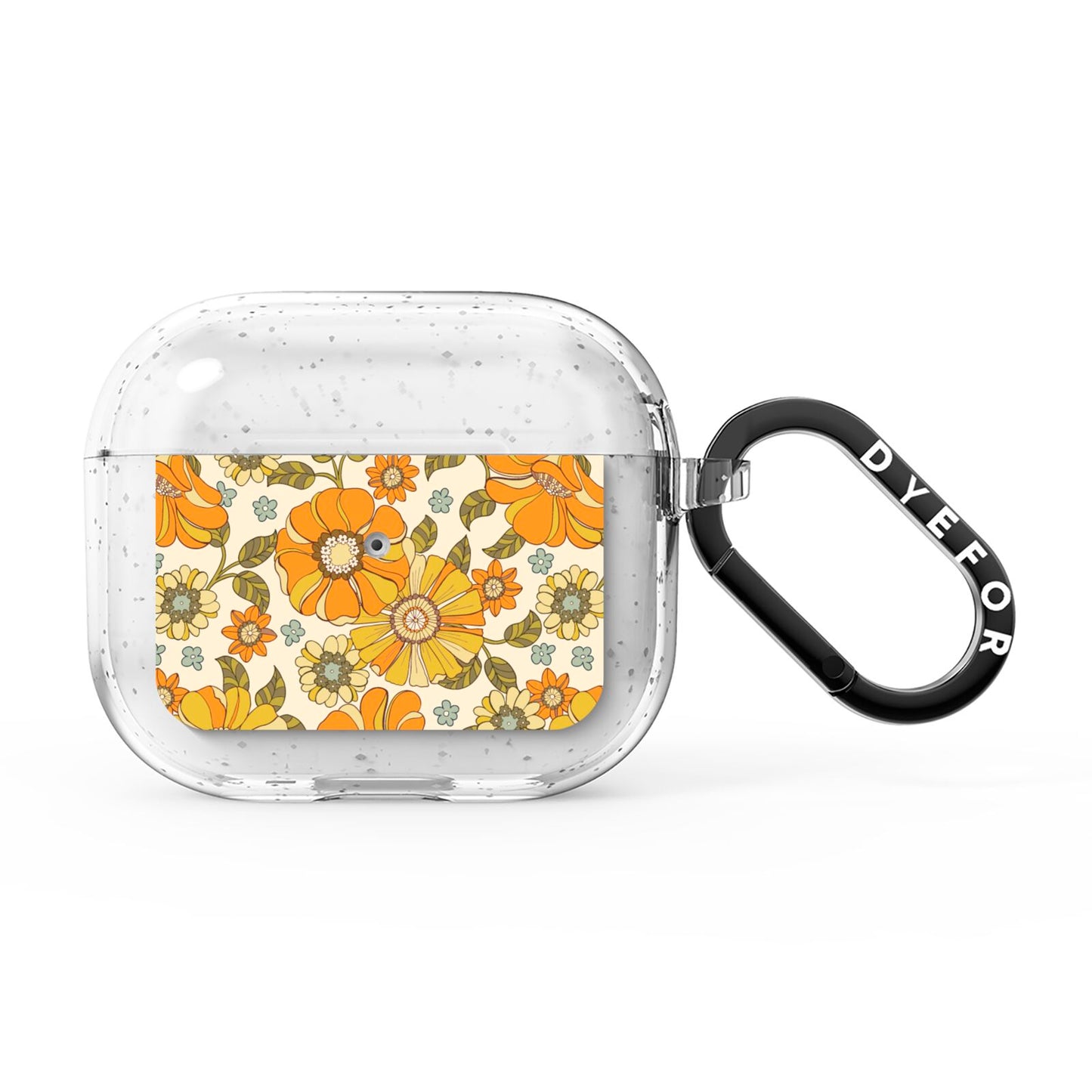 Vintage Floral AirPods Glitter Case 3rd Gen