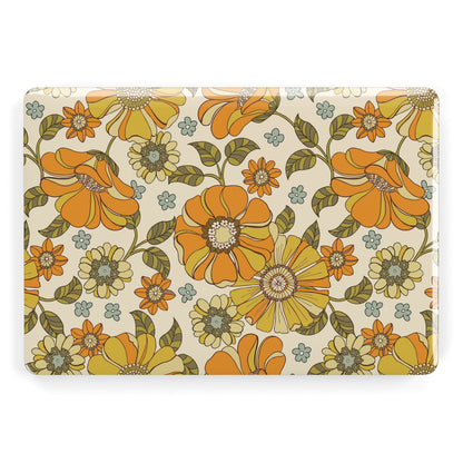 Vintage Floral Apple MacBook Case