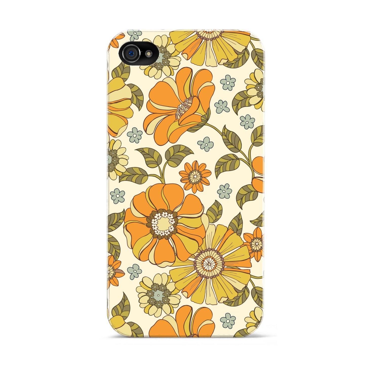 Vintage Floral Apple iPhone 4s Case