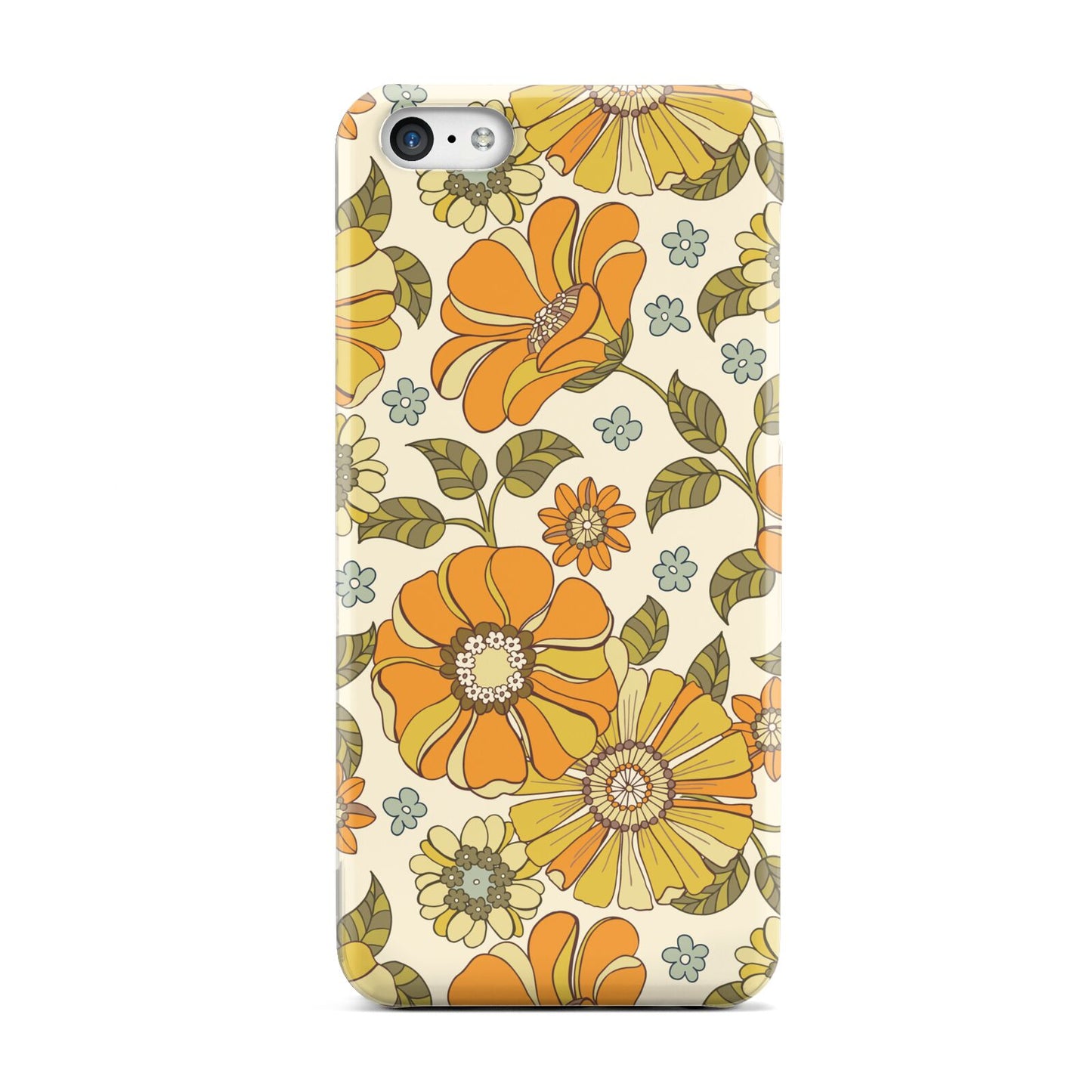 Vintage Floral Apple iPhone 5c Case