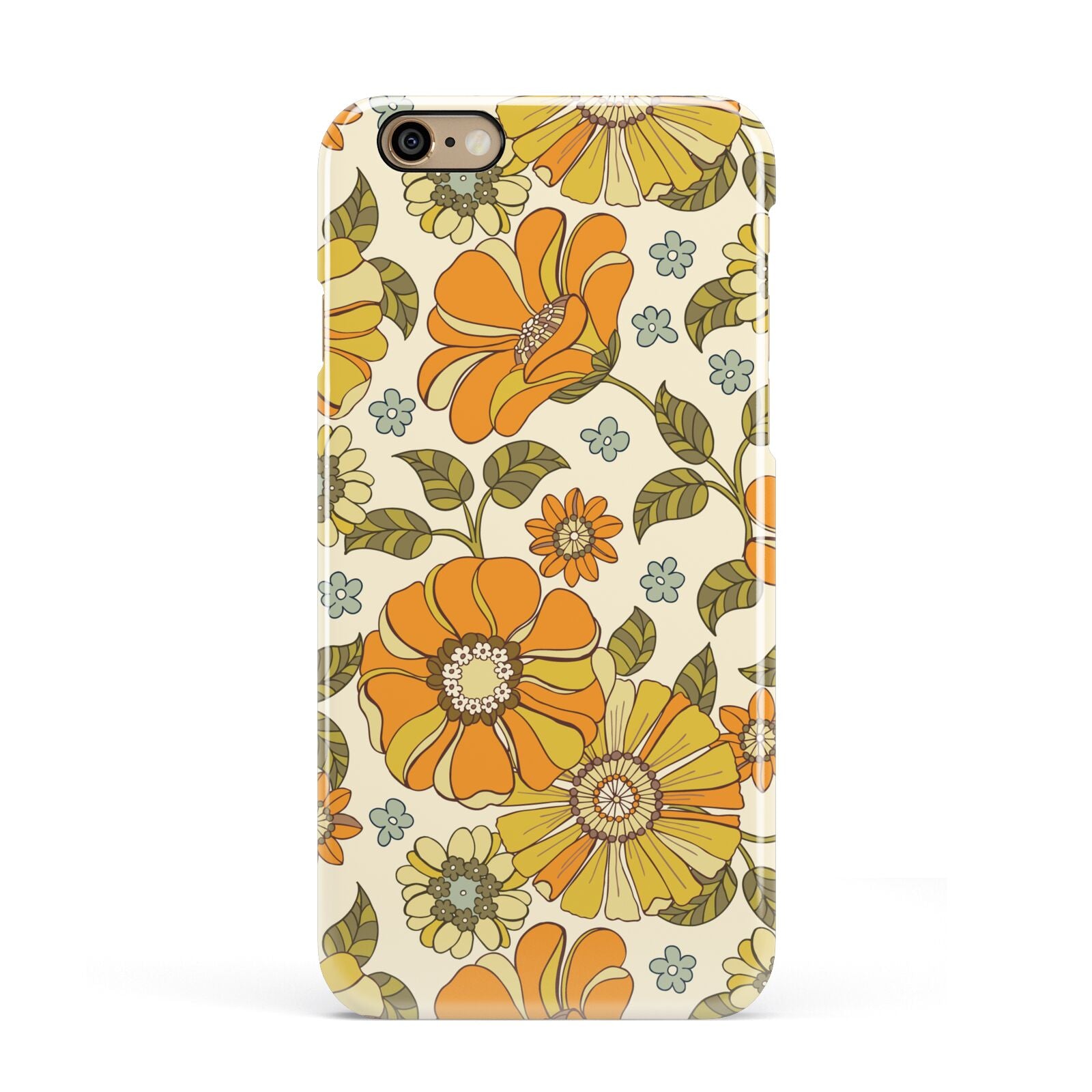 Vintage Floral Apple iPhone 6 3D Snap Case