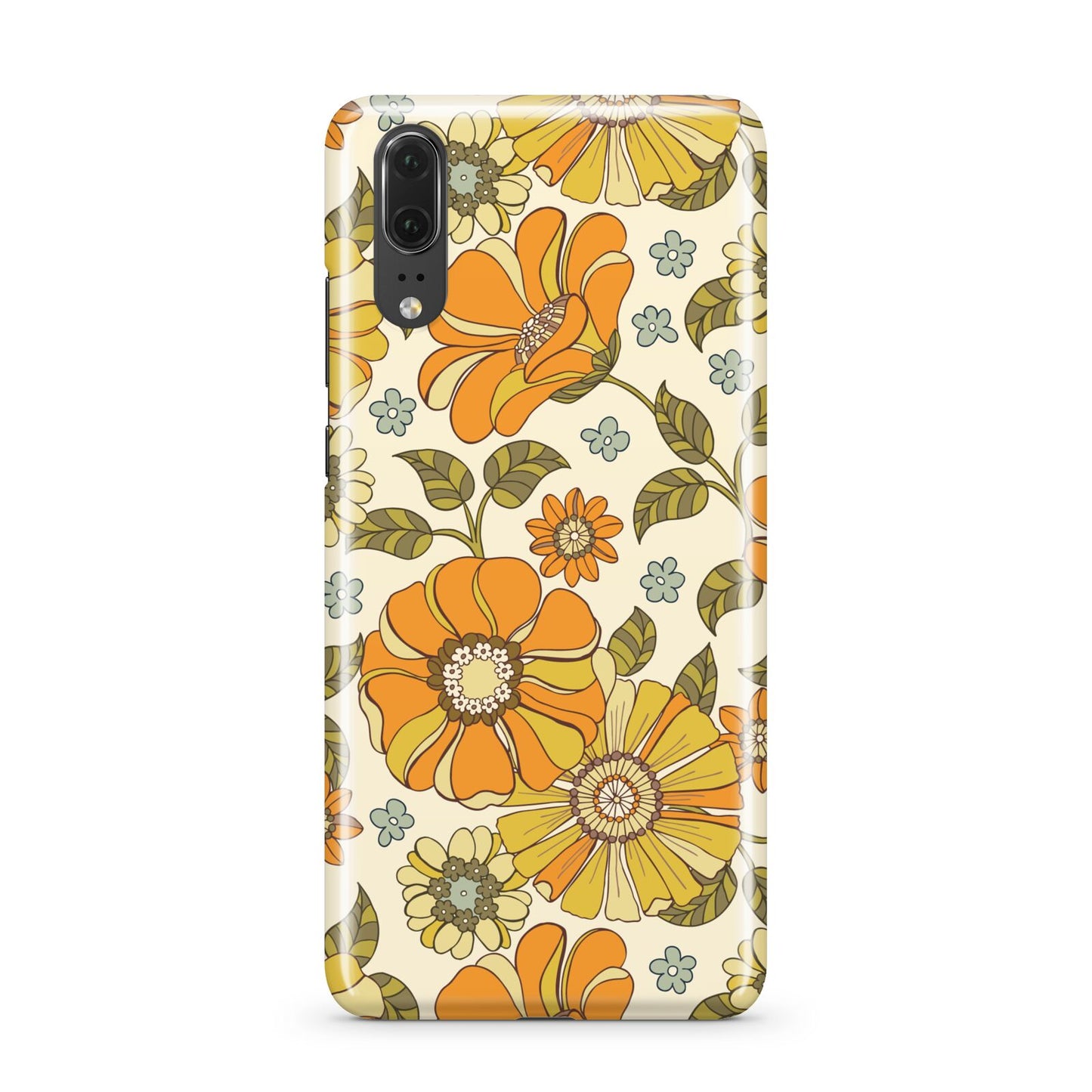 Vintage Floral Huawei P20 Phone Case
