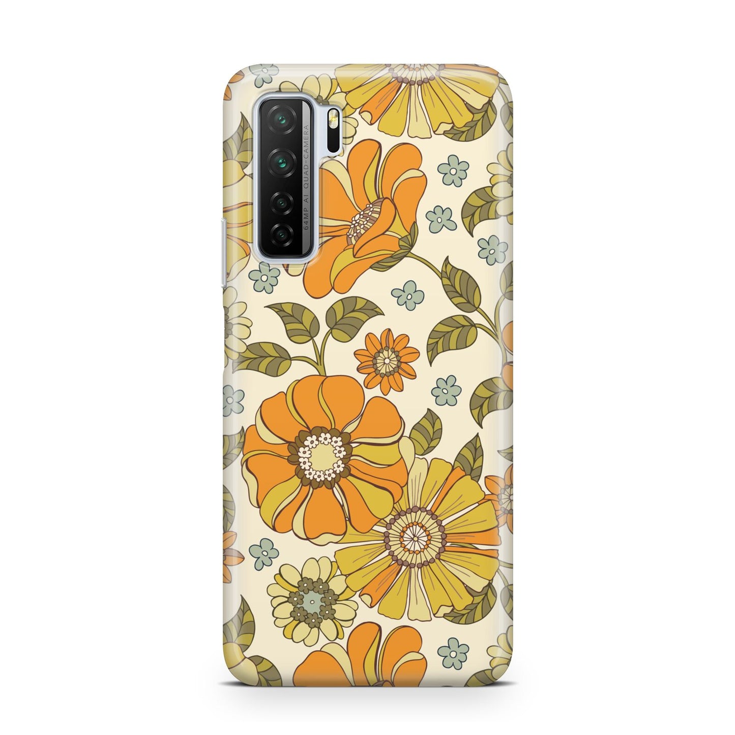 Vintage Floral Huawei P40 Lite 5G Phone Case