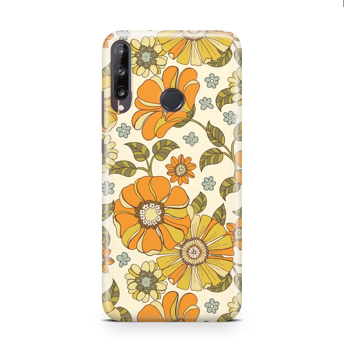 Vintage Floral Huawei P40 Lite E Phone Case
