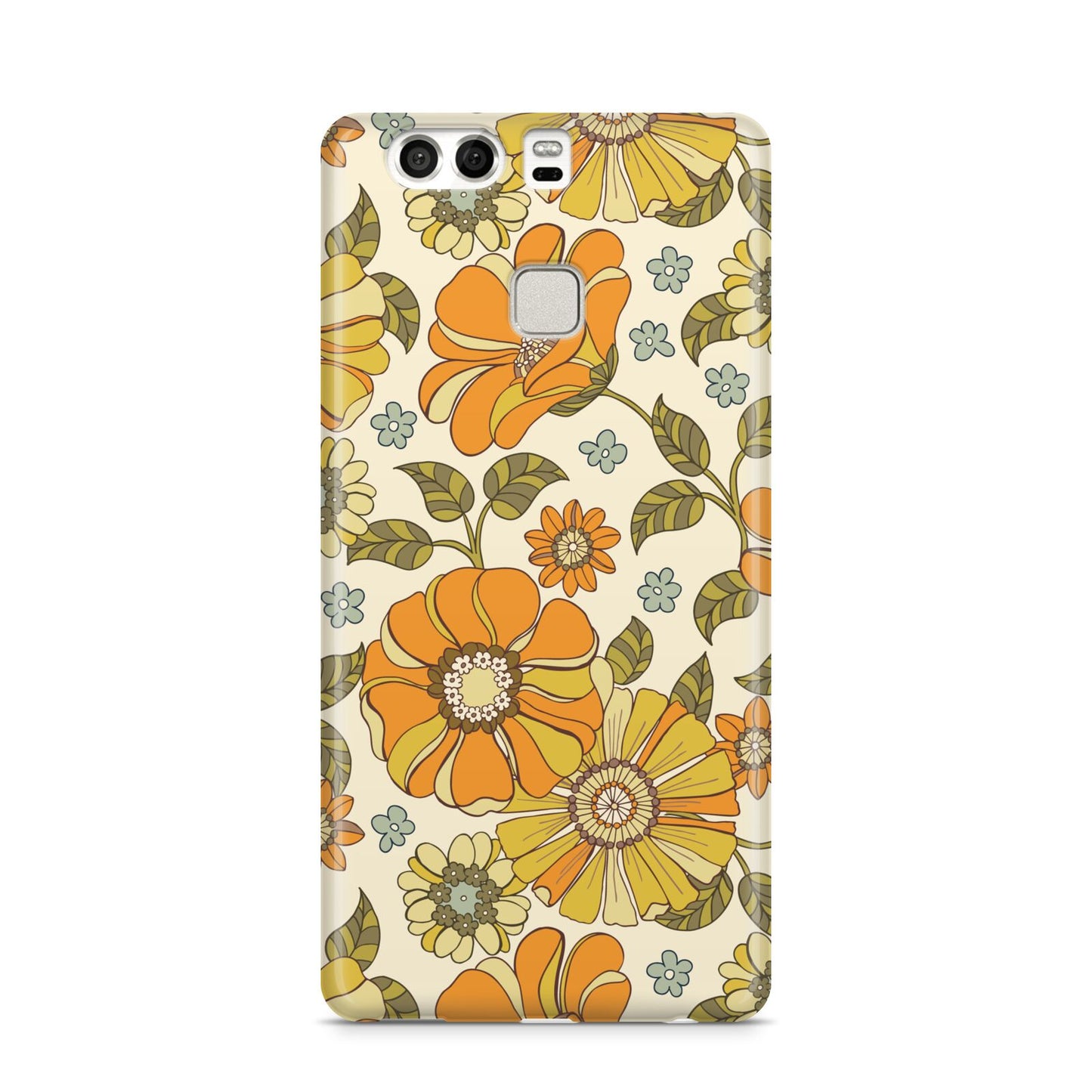 Vintage Floral Huawei P9 Case