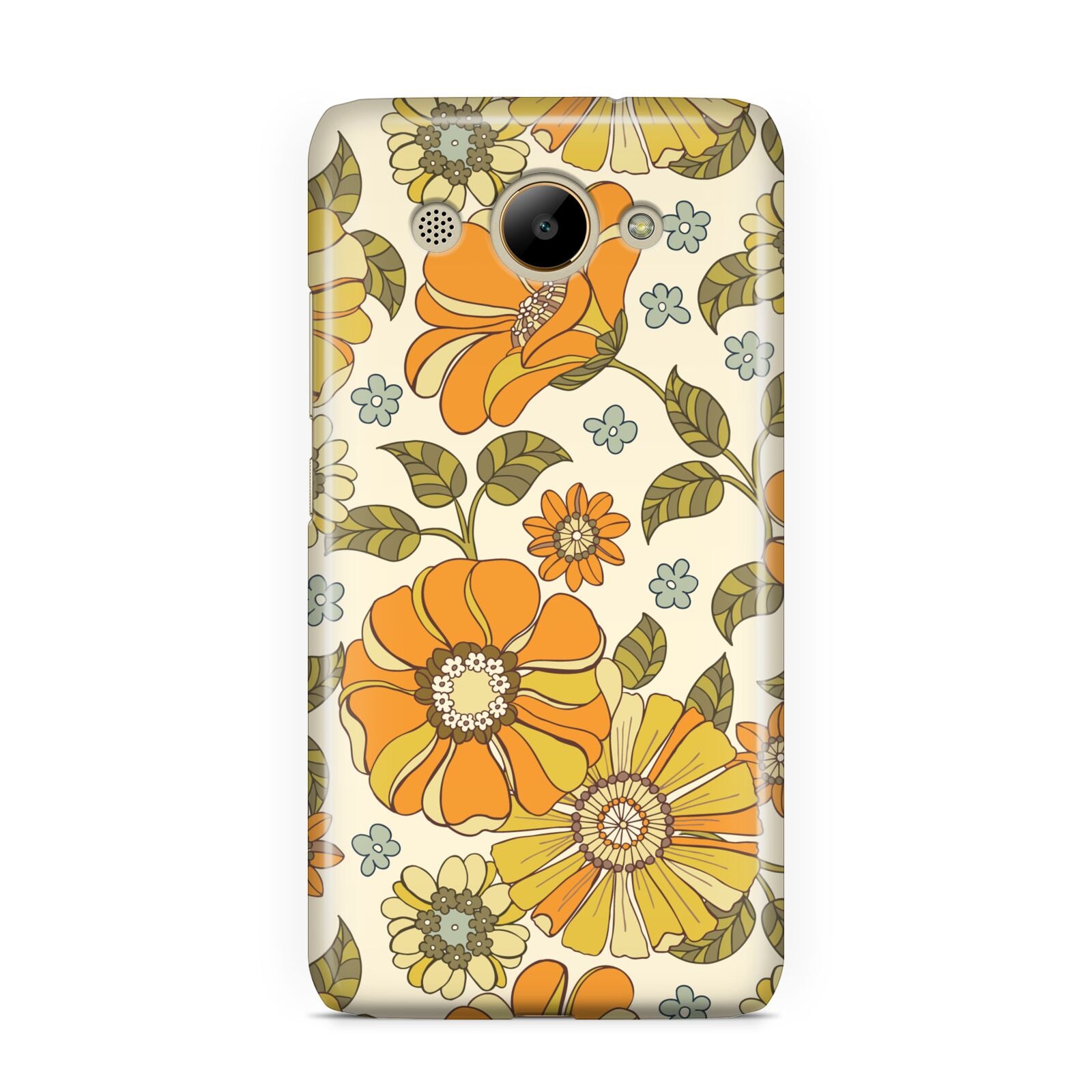 Vintage Floral Huawei Y3 2017