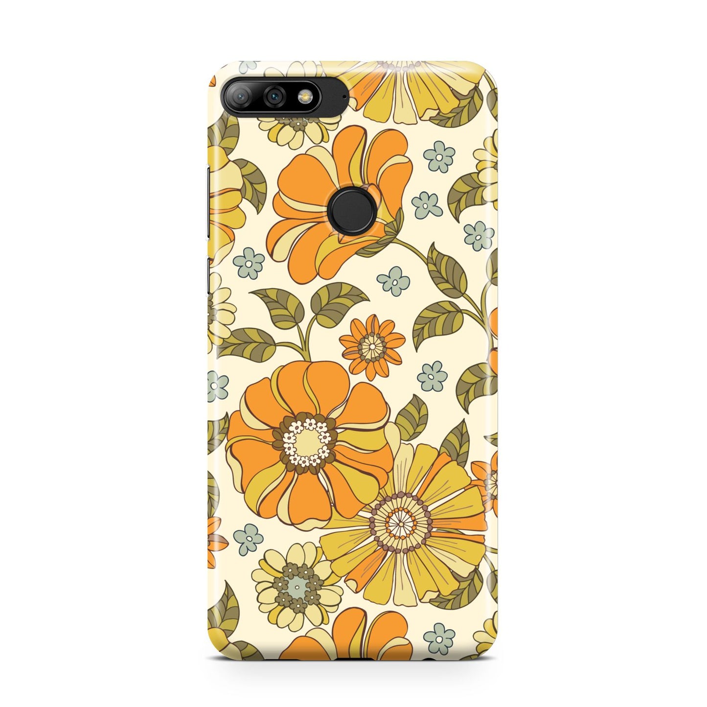Vintage Floral Huawei Y7 2018