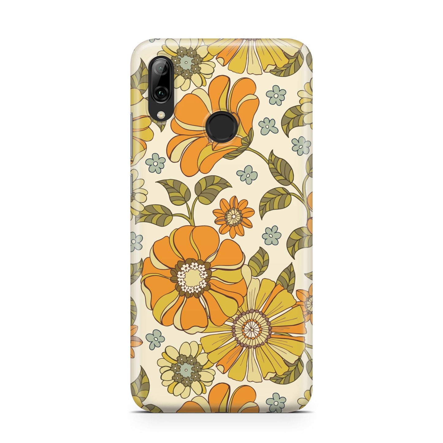 Vintage Floral Huawei Y7 2019