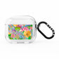 Vintage Floral Pattern AirPods Clear Case 3rd Gen