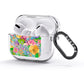 Vintage Floral Pattern AirPods Glitter Case 3rd Gen Side Image