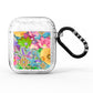 Vintage Floral Pattern AirPods Glitter Case