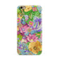 Vintage Floral Pattern Apple iPhone 6 Plus 3D Tough Case
