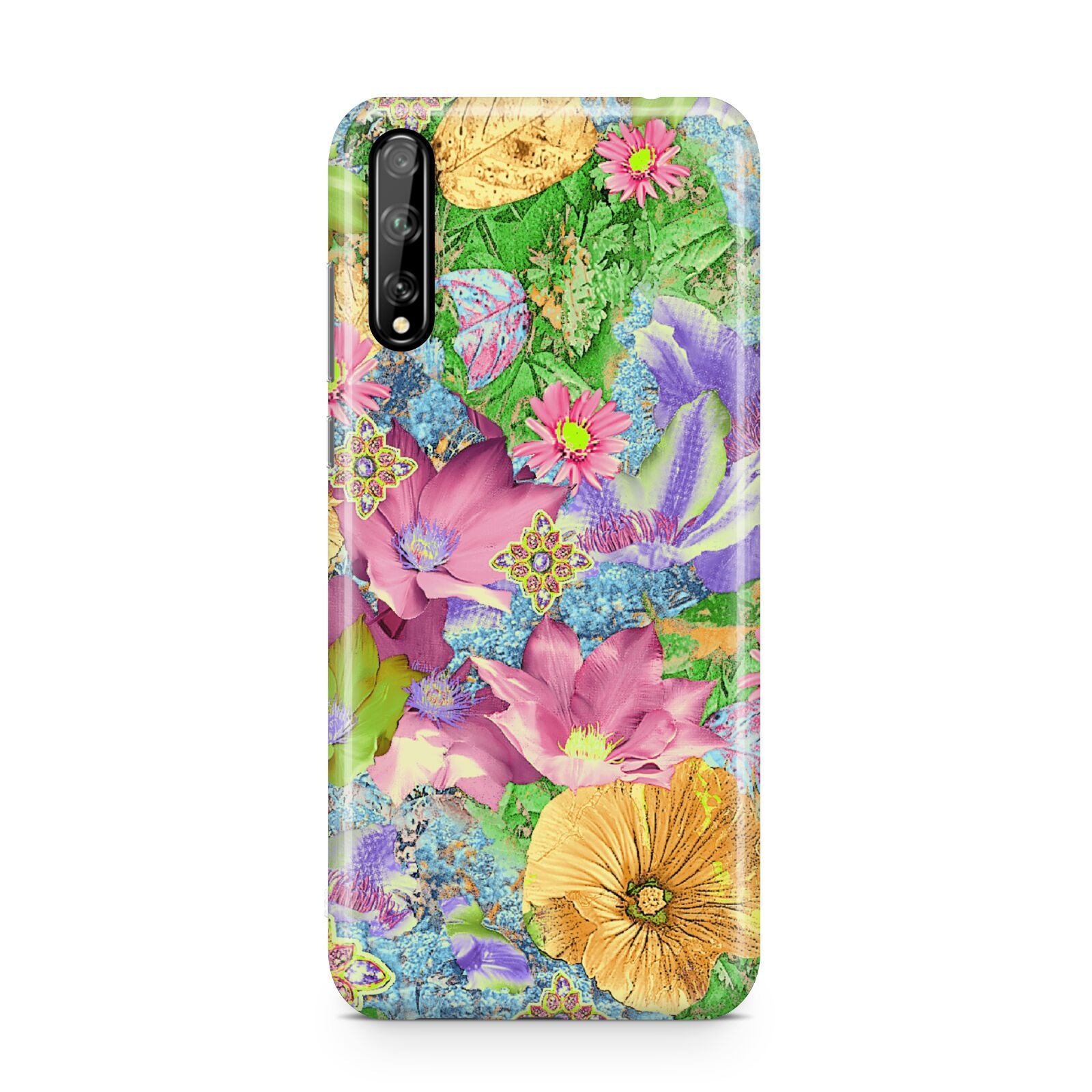Vintage Floral Pattern Huawei Enjoy 10s Phone Case