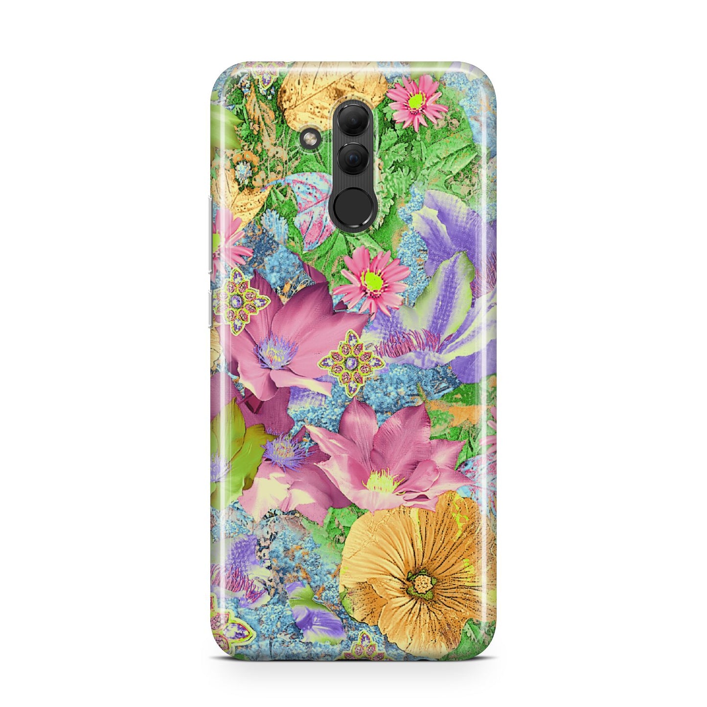 Vintage Floral Pattern Huawei Mate 20 Lite
