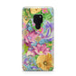 Vintage Floral Pattern Huawei Mate 20 Phone Case