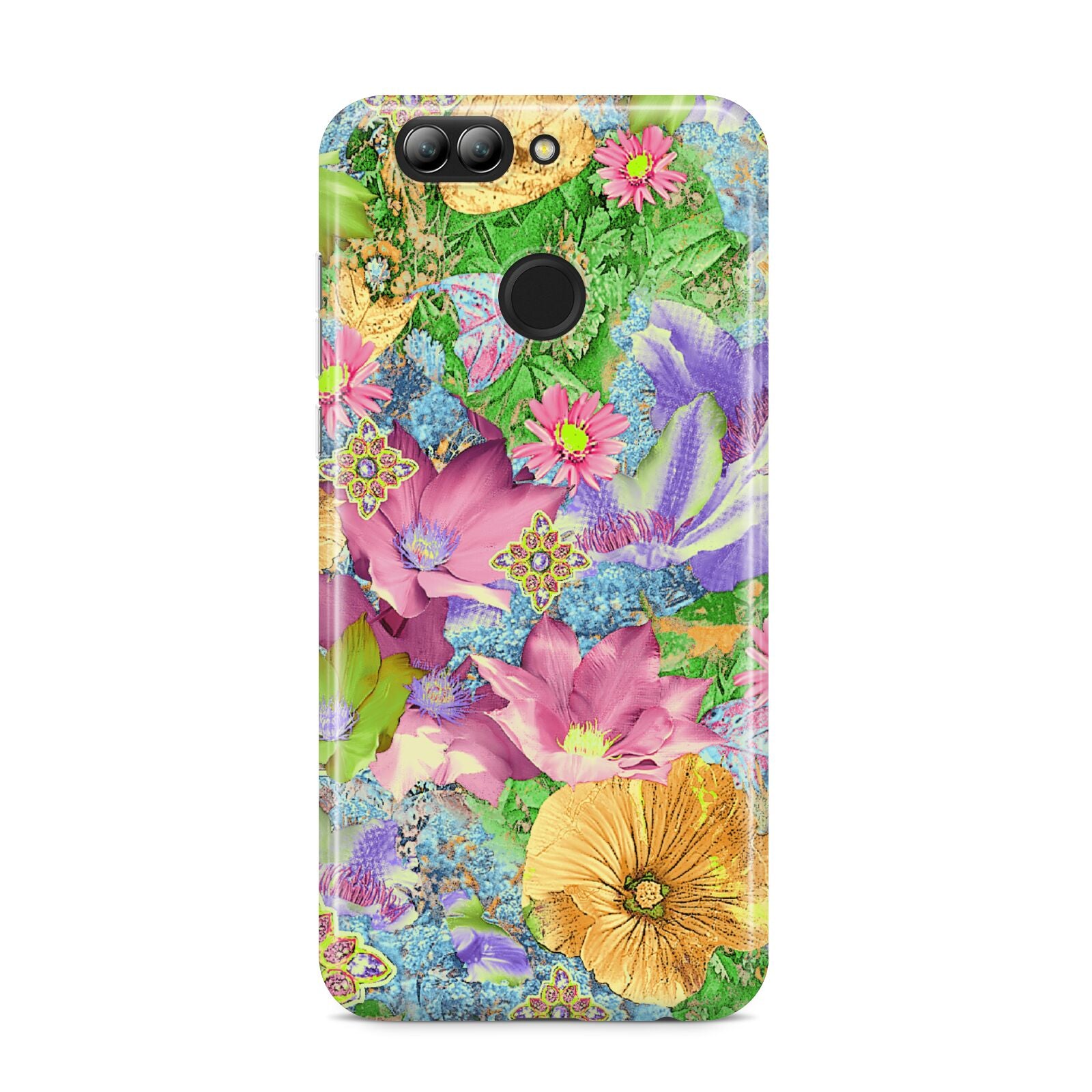 Vintage Floral Pattern Huawei Nova 2s Phone Case