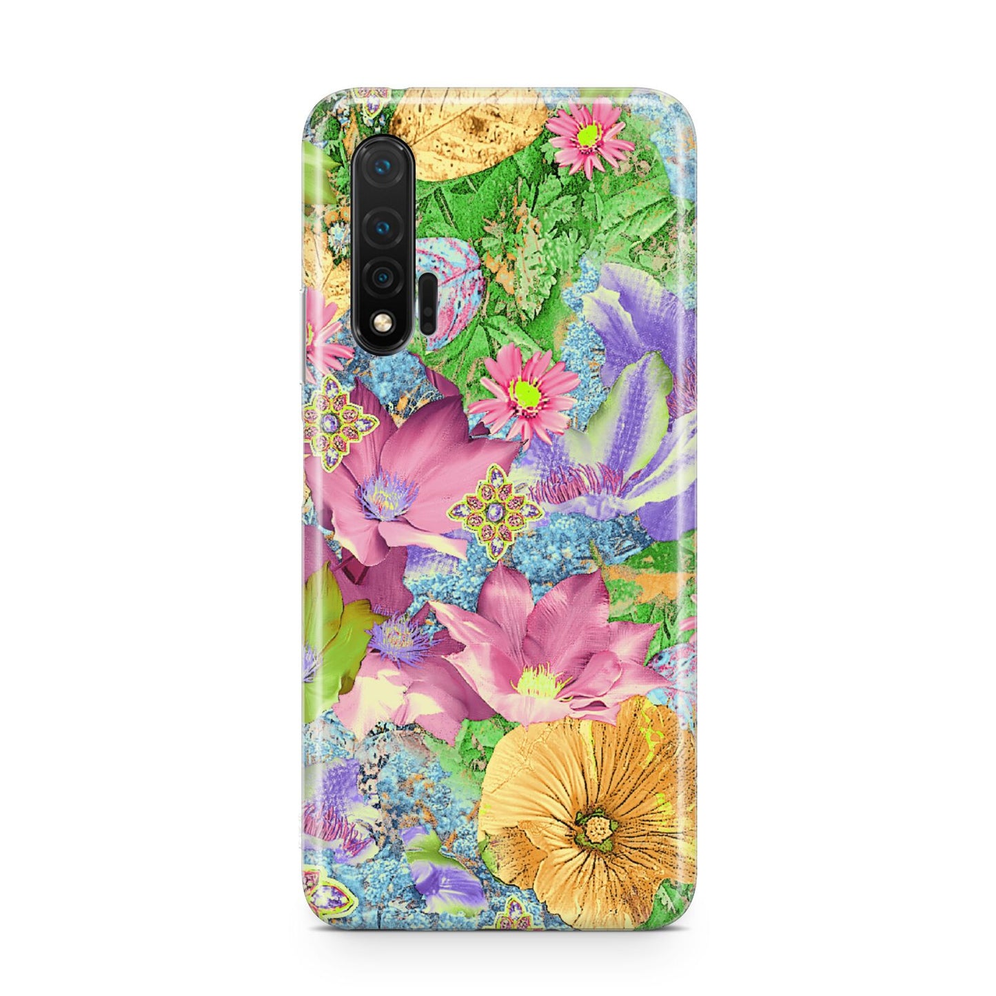 Vintage Floral Pattern Huawei Nova 6 Phone Case