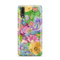 Vintage Floral Pattern Huawei P20 Phone Case
