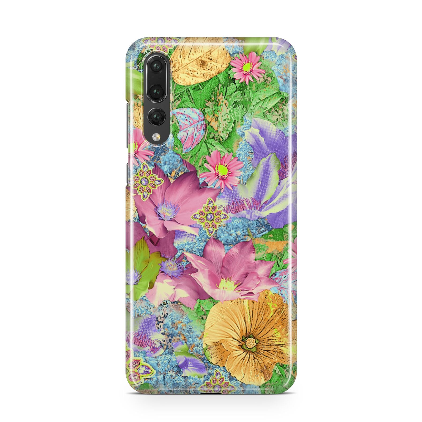 Vintage Floral Pattern Huawei P20 Pro Phone Case