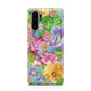Vintage Floral Pattern Huawei P30 Pro Phone Case