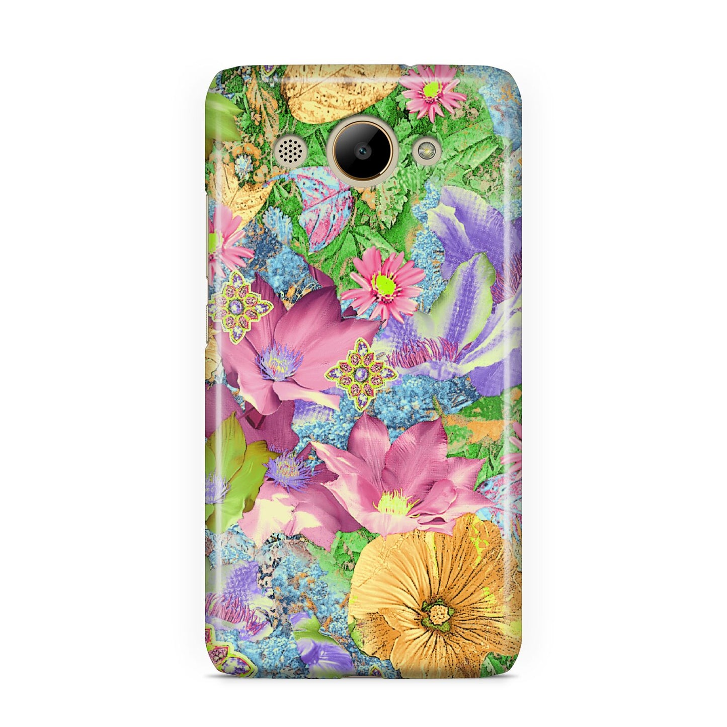 Vintage Floral Pattern Huawei Y3 2017