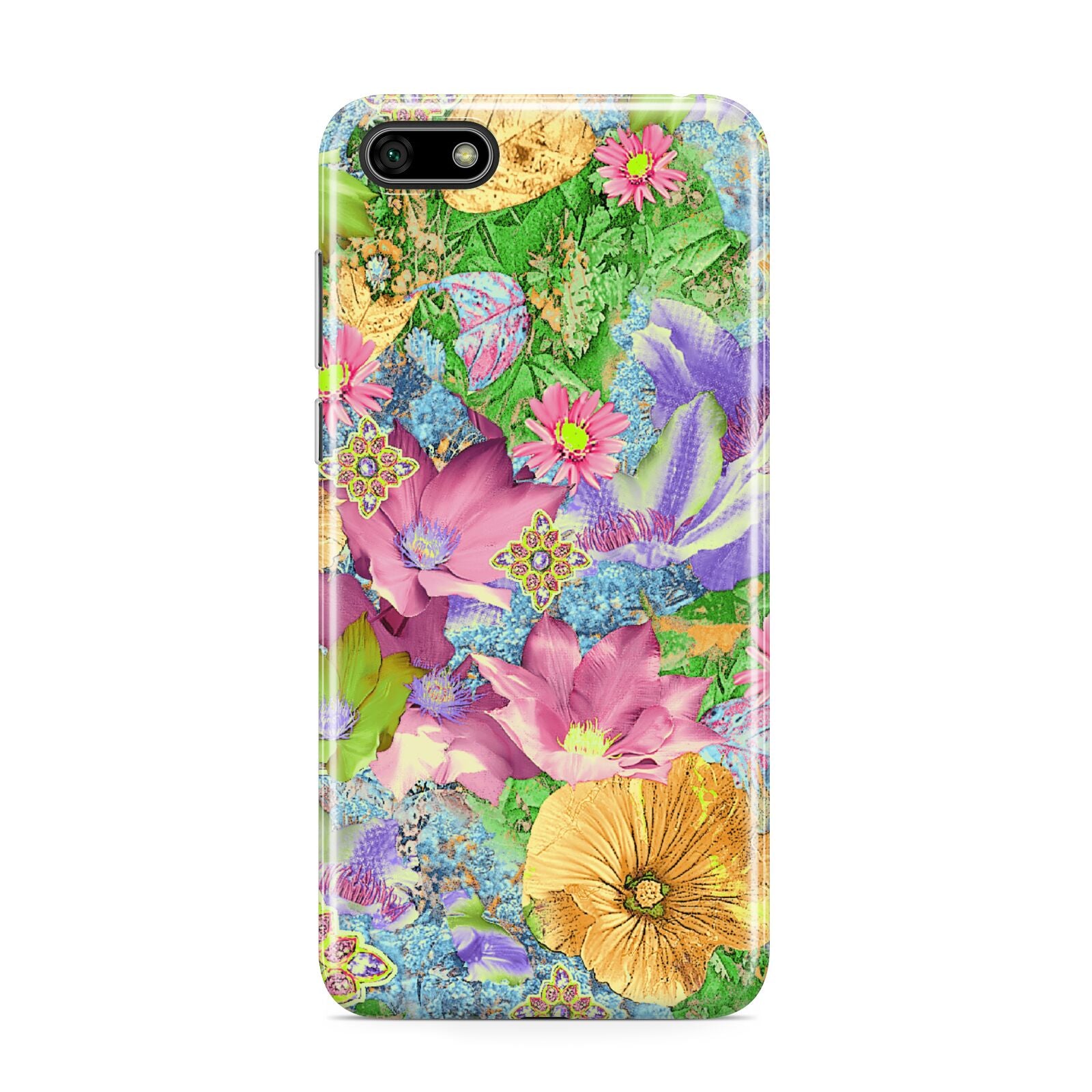 Vintage Floral Pattern Huawei Y5 Prime 2018 Phone Case