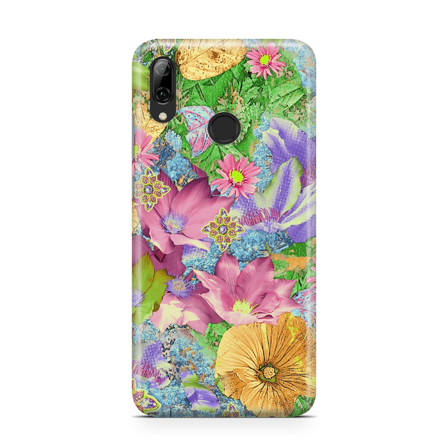Vintage Floral Pattern Huawei Y7 2019