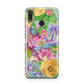 Vintage Floral Pattern Huawei Y9 2019