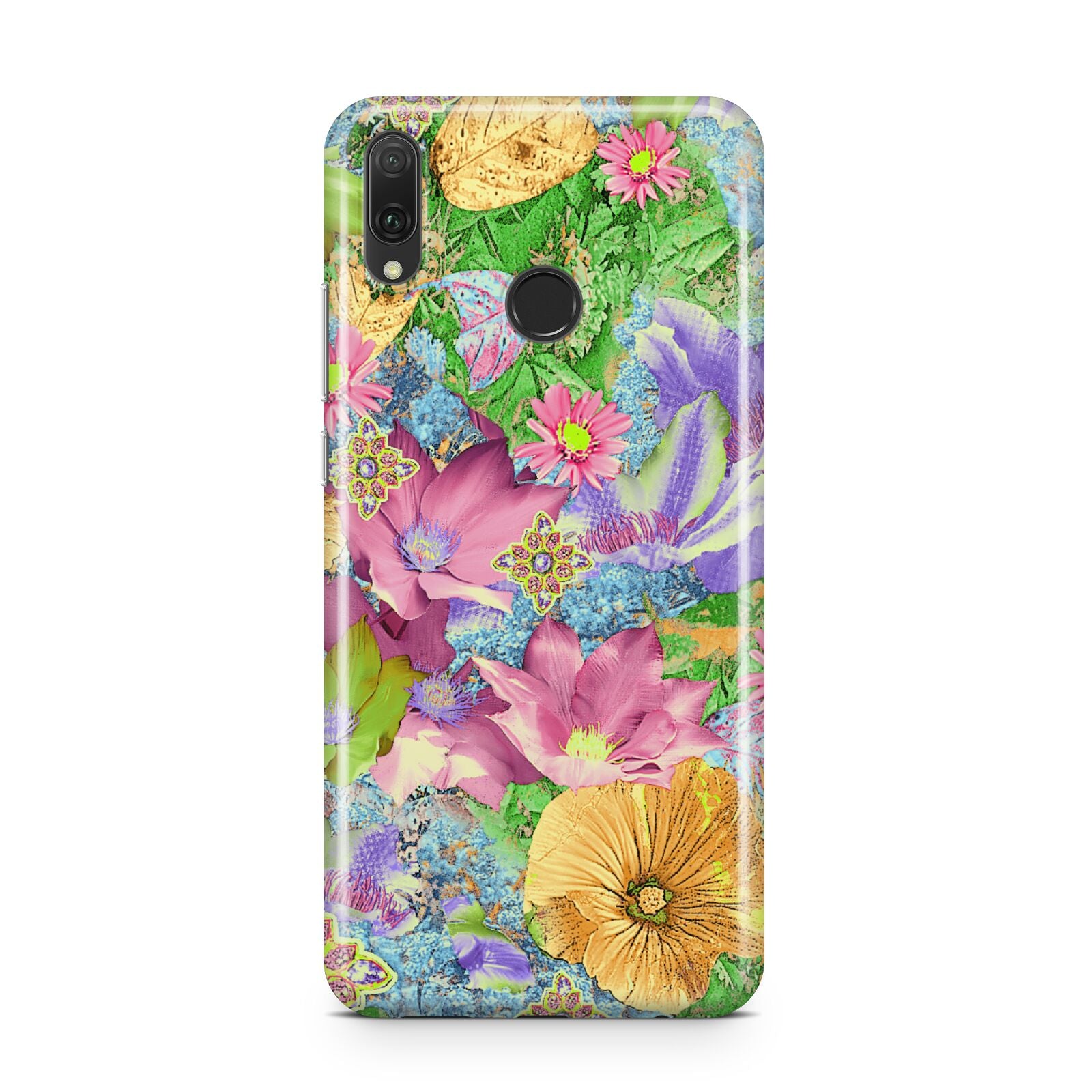 Vintage Floral Pattern Huawei Y9 2019