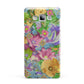 Vintage Floral Pattern Samsung Galaxy A7 2015 Case
