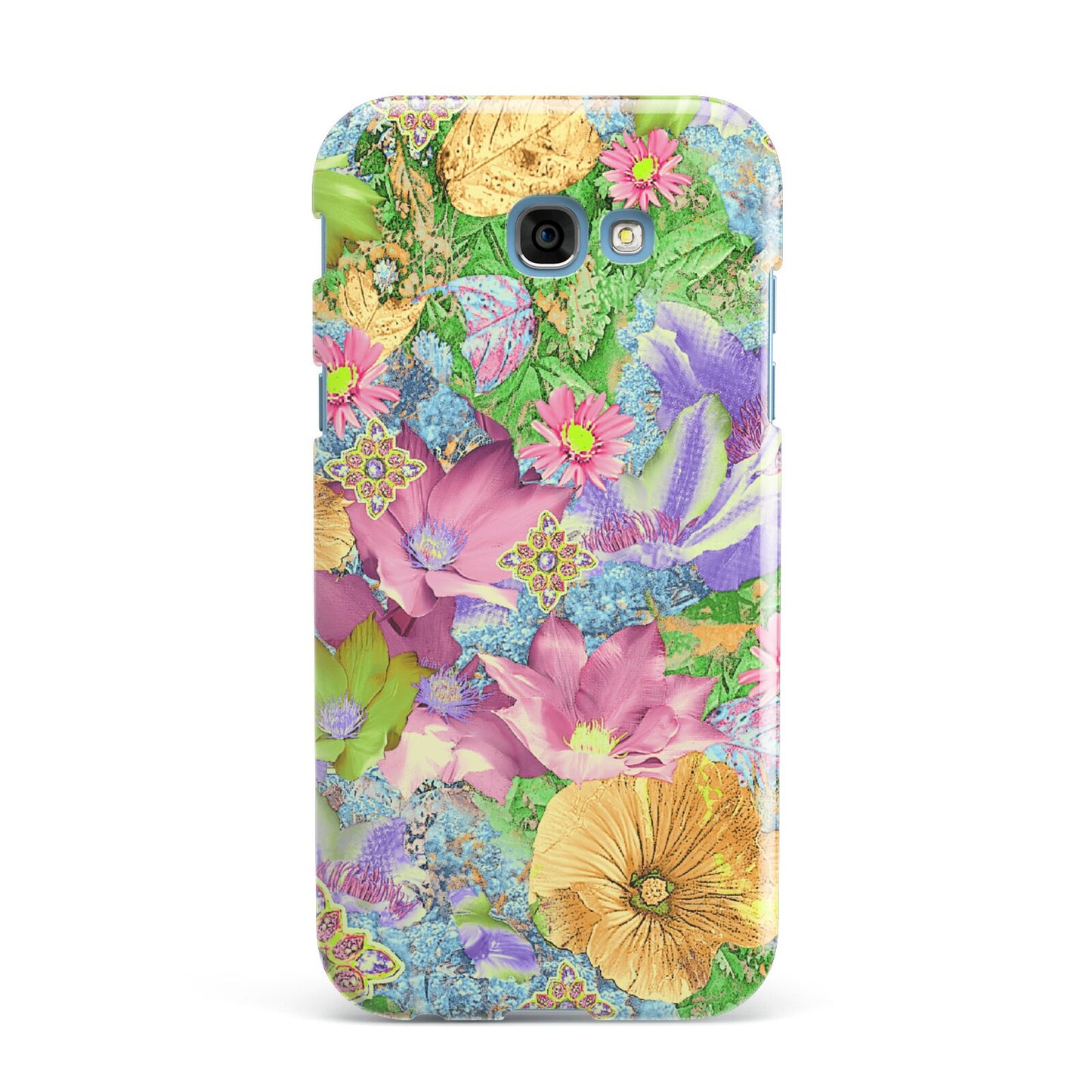 Vintage Floral Pattern Samsung Galaxy A7 2017 Case
