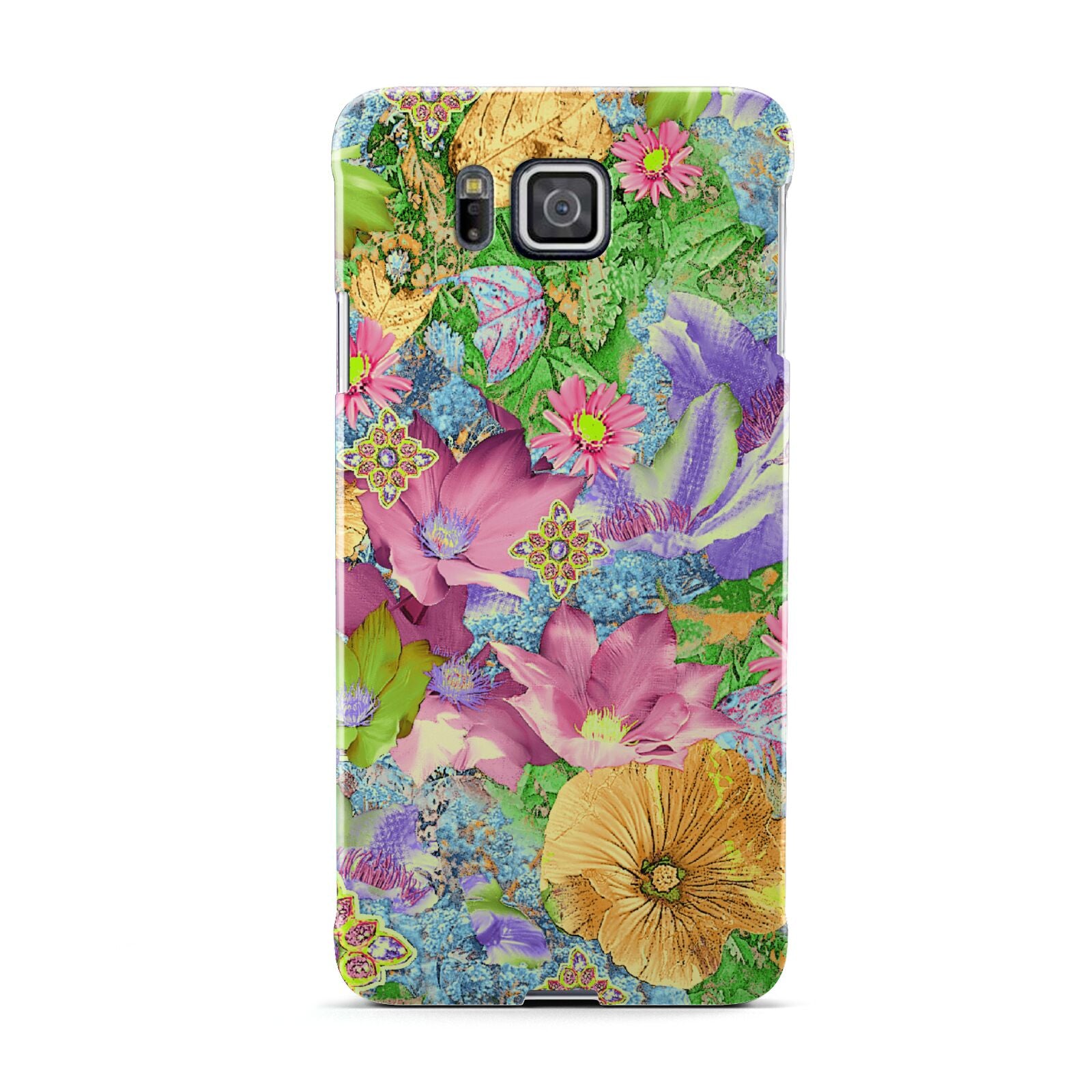 Vintage Floral Pattern Samsung Galaxy Alpha Case