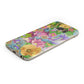 Vintage Floral Pattern Samsung Galaxy Case Bottom Cutout