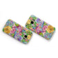 Vintage Floral Pattern Samsung Galaxy Case Flat Overview