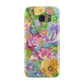 Vintage Floral Pattern Samsung Galaxy Case