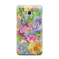 Vintage Floral Pattern Samsung Galaxy J5 2016 Case