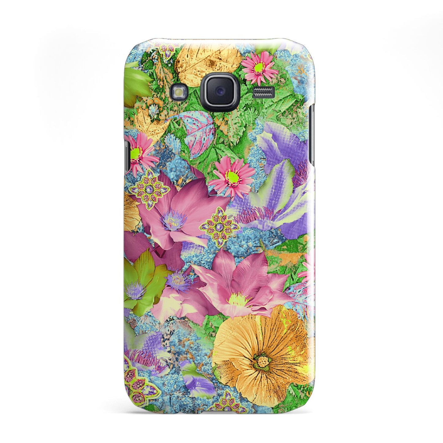 Vintage Floral Pattern Samsung Galaxy J5 Case