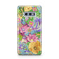Vintage Floral Pattern Samsung Galaxy S10E Case