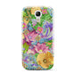 Vintage Floral Pattern Samsung Galaxy S4 Mini Case
