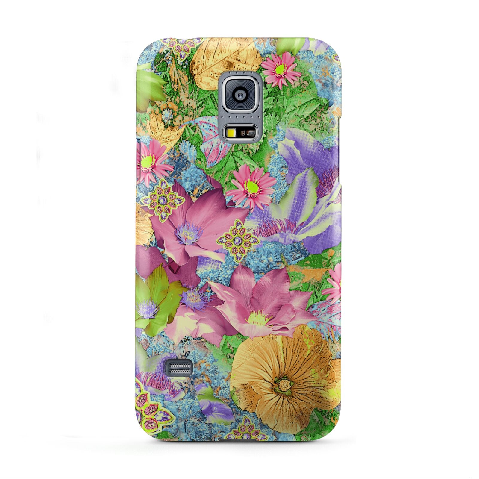 Vintage Floral Pattern Samsung Galaxy S5 Mini Case