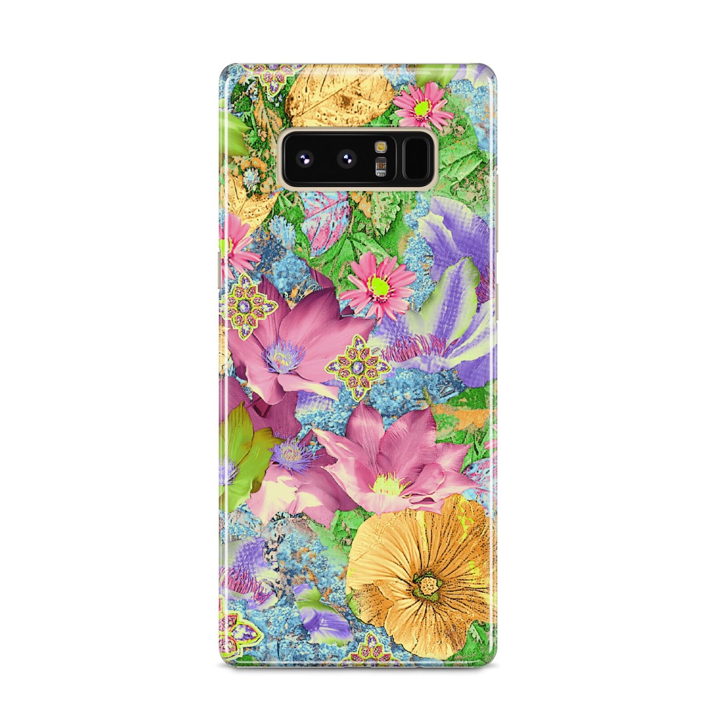 Vintage Floral Pattern Samsung Galaxy S8 Case