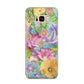 Vintage Floral Pattern Samsung Galaxy S8 Plus Case