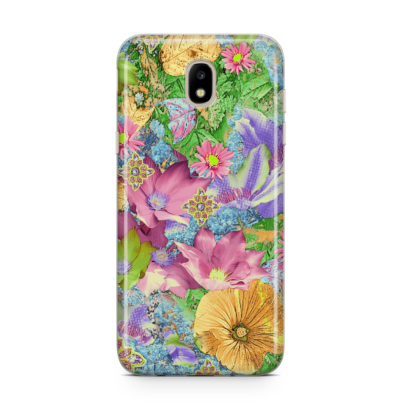 Vintage Floral Pattern Samsung J5 2017 Case