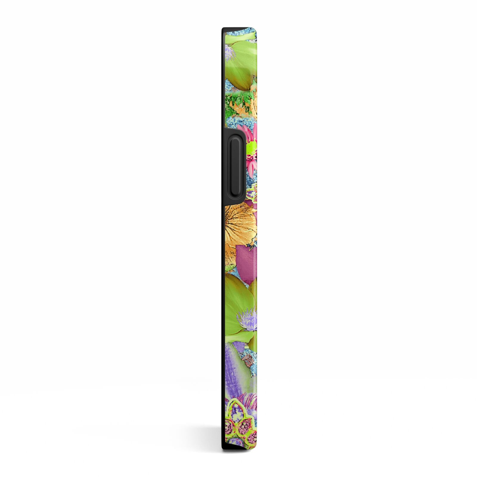 Vintage Floral Pattern iPhone 13 Mini Side Image 3D Tough Case