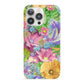 Vintage Floral Pattern iPhone 13 Pro Full Wrap 3D Snap Case