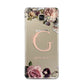 Vintage Floral Personalised Samsung Galaxy A3 2016 Case on gold phone