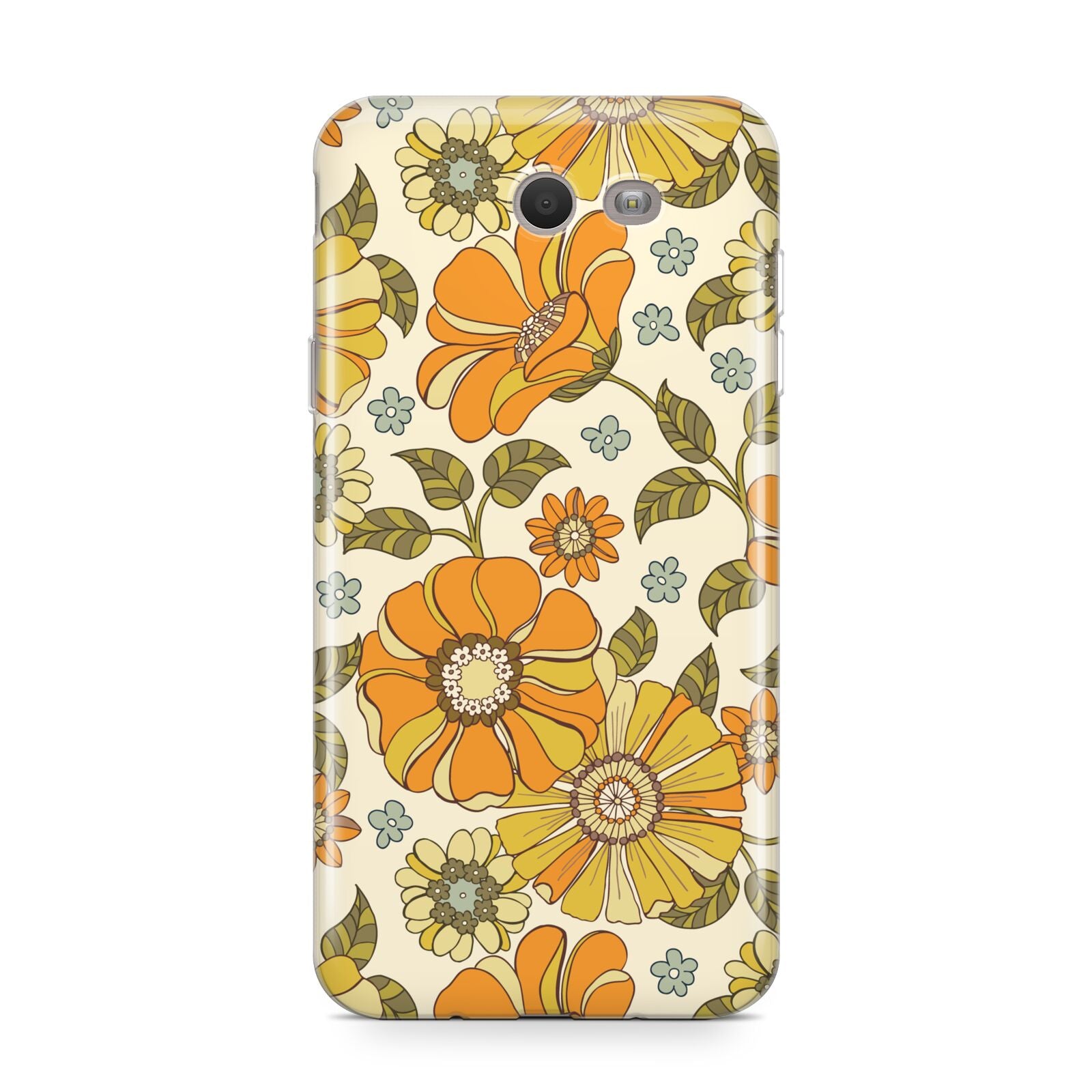 Vintage Floral Samsung Galaxy J7 2017 Case