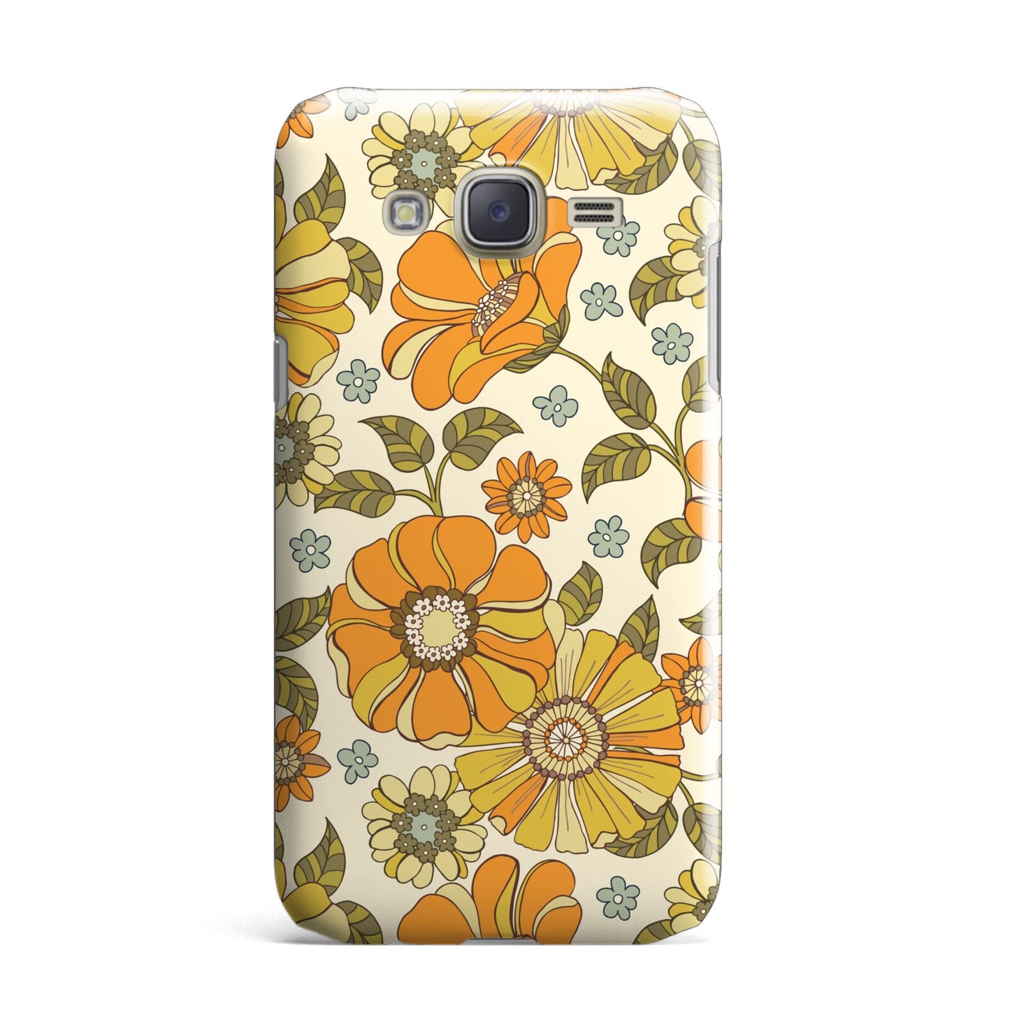 Vintage Floral Samsung Galaxy J7 Case