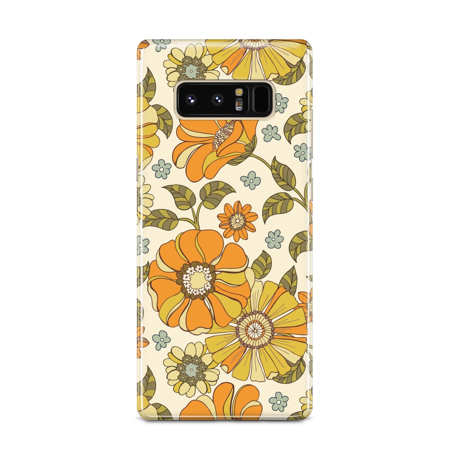 Vintage Floral Samsung Galaxy Note 8 Case