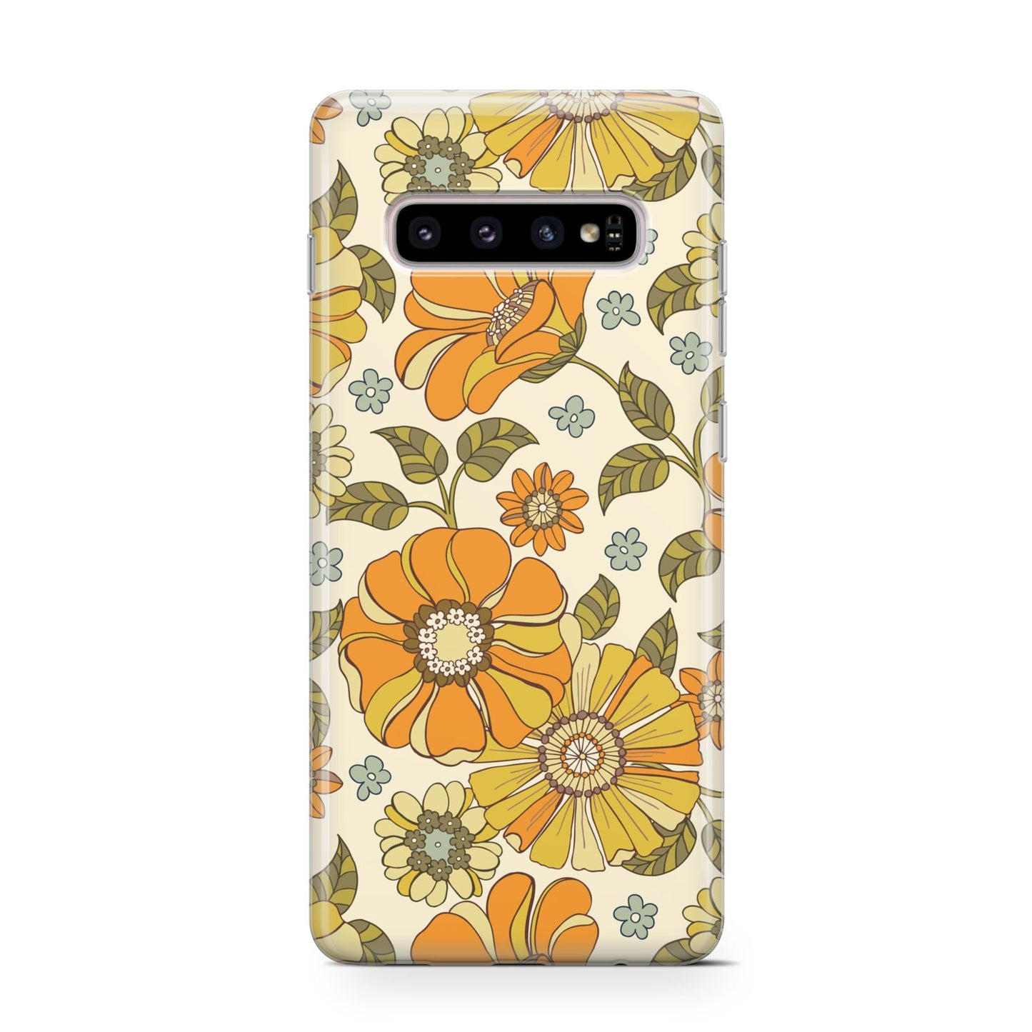 Vintage Floral Samsung Galaxy S10 Case